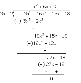 Question One Zero Of The Polynomial 3x3 16x2 15x Nbsp 18 Is Nbsp Frac 2 3 Find The Other Zeros Of The Polynomial Snapsolve