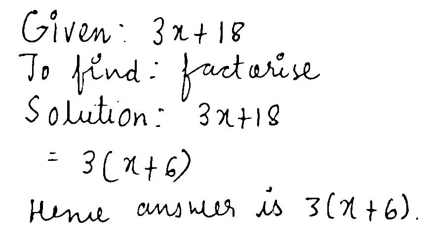 solved-factorise-fully-the-following-3x-18-algebra-gauthmath